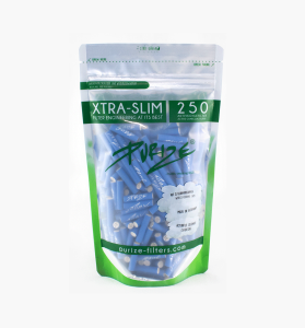 Filtry Purize Xtra Slim 250szt. Niebieskie