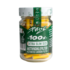 Purize Xtra slim 100szt. słoik żółte